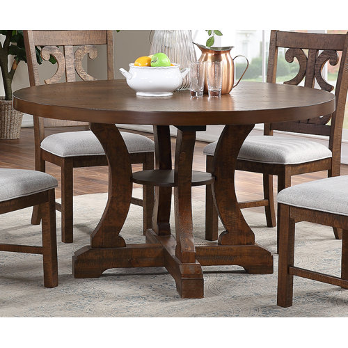 Laurel Foundry Modern Farmhouse Moravian Round Dining Table & Reviews